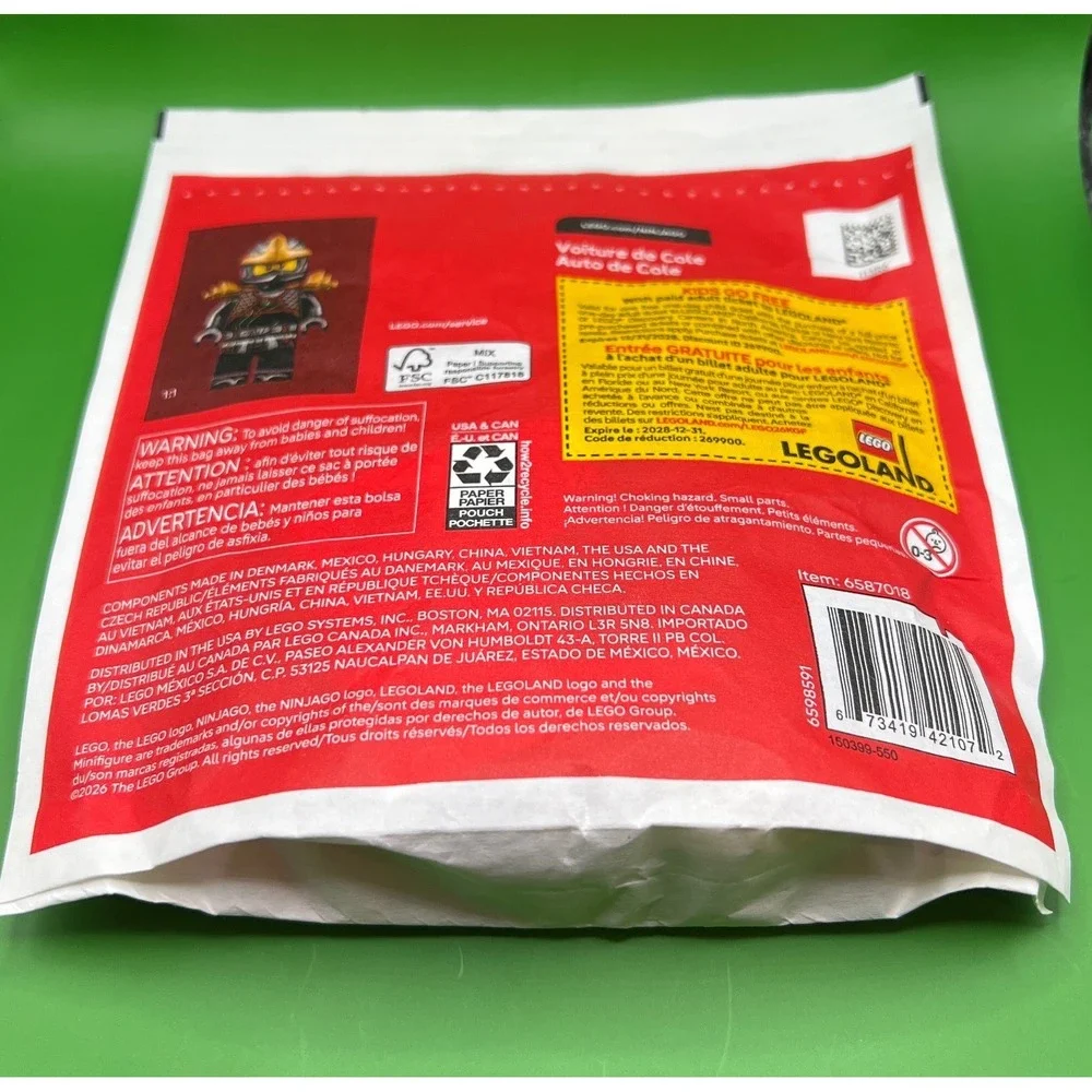 LEGO Ninjago Legacy Cole's Car 30723 Polybag 39 Pcs Building Toy Minifigure New